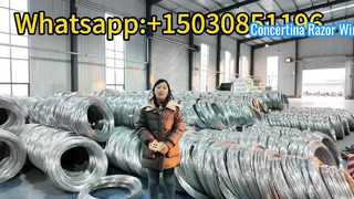 Dây dao cạo Concertina bao gồm dây bên trong và lưỡi dao cạo