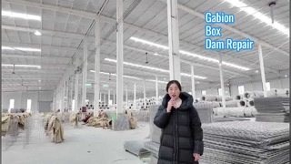 Quân đội sử dụng Hộp Gabion sản xuất hàng rào Hesco để phục hồi tường chắn chắc chắn