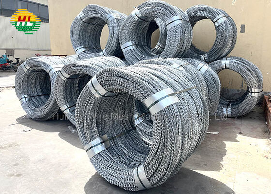 In Stock Egoza Razor Wire Security Razor Wire Steel And 304/316 Razor Barbed Wire For Security Applications