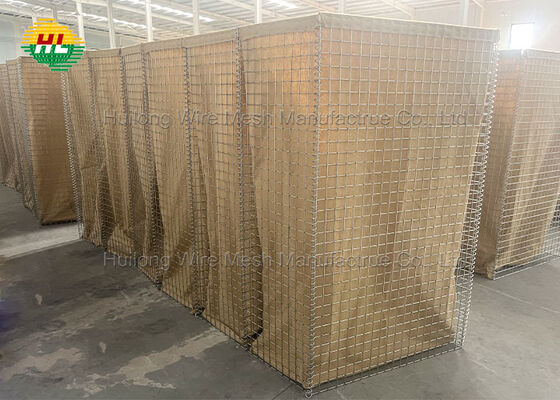 China Factory Bastion Gabions Barrier Wall/Defensive Barrier Heavy Duty Blast And Ballistic Protection Welded Bastion Barrier heesco Defensive Barrier