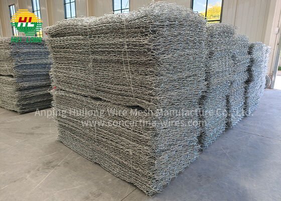 Muros De Gaviones Hexagonales Galvanizados 2x1x1m Gran Stock Proyectos Ingenieria Muro Contencion Carretera Envio Rapido