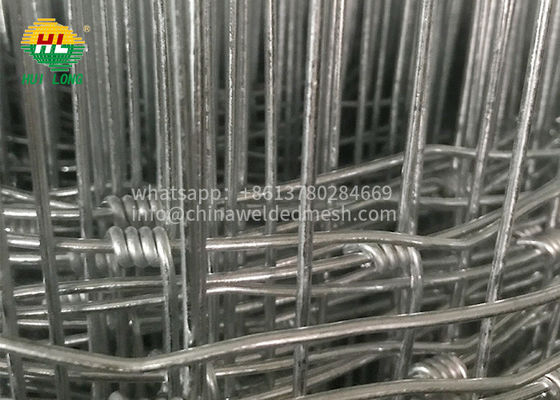 50m Hinge Joint Wire Mesh , Hot Dipped Galvanized Wire Mesh Rolls