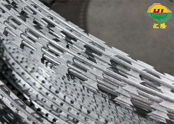 Heavy Duty Razor Wire Sharp Weatherproof Lý tưởng cho các khu vực an ninh cao