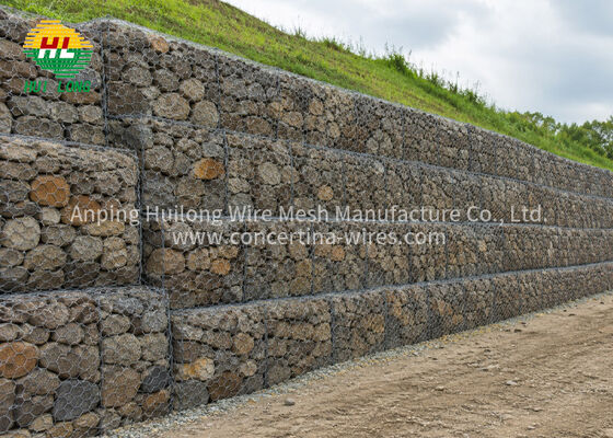 Jaula Gaviones Hexagonal Galvanizada 2x1x1m Gran Stock Proyectos Ingenieria Bảo vệ Taludes Contencion Envio Inmediato