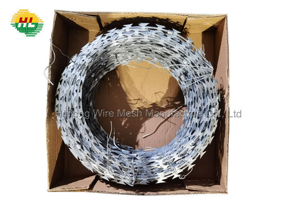 Dây dao cạo Concertina 2,5mm 100 M mỗi cuộn thép không gỉ