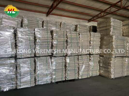 Hàng rào chống lũ lụt Hesco mạ kẽm nặng 75x75mm Tường phòng thủ